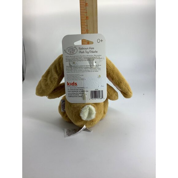 Guess How Much I Love You to the Moon and Back Hare Bunny Plush Embroidered Eyes - Picture 2 of 8